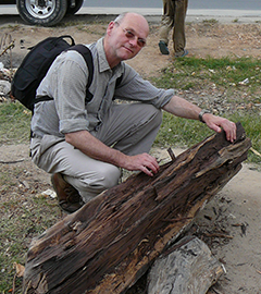 Martin Doyle during his visit to Tanzania.